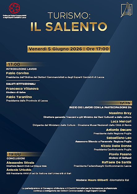 convegno sul turismo nel territorio salentino