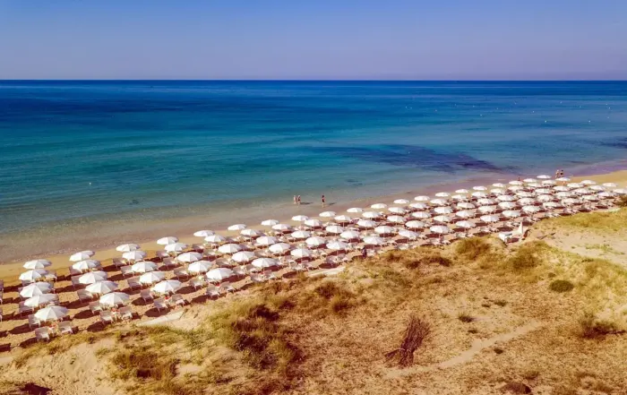 Spiagge di Pescoluse Salve Salento Lecce Puglia Italy